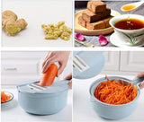 12 In 1 Manual Vegetable Chopper Kitchen Gadgets Food Chopper Onion Cutter Vegetable Slicer