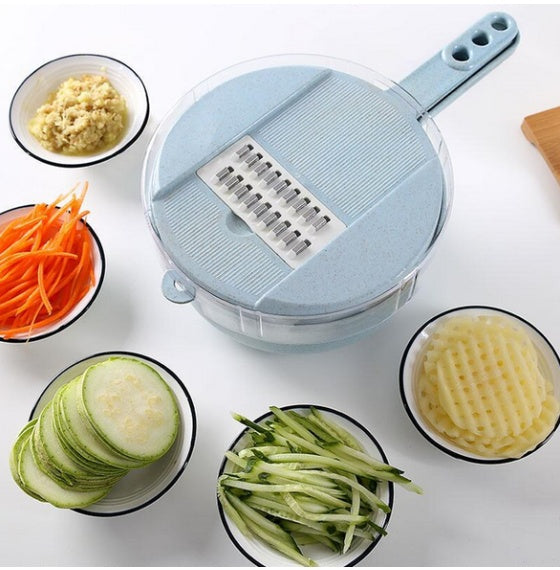 12 In 1 Manual Vegetable Chopper Kitchen Gadgets Food Chopper Onion Cutter Vegetable Slicer