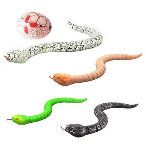 Novelty Remote Control Snake Rattlesnake Animal Trick Terrifying Mischief Toy